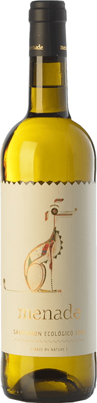 17,95 € Envío gratis | Vino Blanco Menade D.O. Rueda Castilla y León España Sauvignon Eco — Ecológico 75 cl