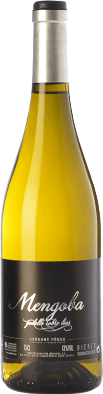 17,95 € Spedizione Gratuita | Vino bianco Mengoba Crianza D.O. Bierzo Castilla y León Spagna Godello, Doña Blanca Bottiglia 75 cl