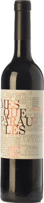 16,95 € Free Shipping | Red Wine Més Que Paraules Young D.O. Catalunya Catalonia Spain Merlot, Syrah — Shiraz, Cabernet Sauvignon, Sumoll 75 cl