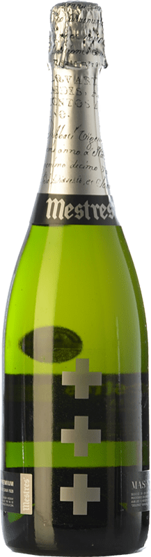 104,95 € Envío gratis | Espumoso Blanco Mestres Mas Via Brut Gran Reserva D.O. Cava Cataluña España Macabeo, Xarel·lo, Parellada 75 cl