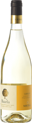 7,95 € Kostenloser Versand | Weißwein Miceli Baaria I.G.T. Terre Siciliane Sizilien Italien Grillo Flasche 75 cl