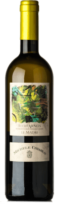 11,95 € Spedizione Gratuita | Vino bianco Michele Chiarlo Le Madri D.O.C.G. Roero Piemonte Italia Arneis Bottiglia 75 cl