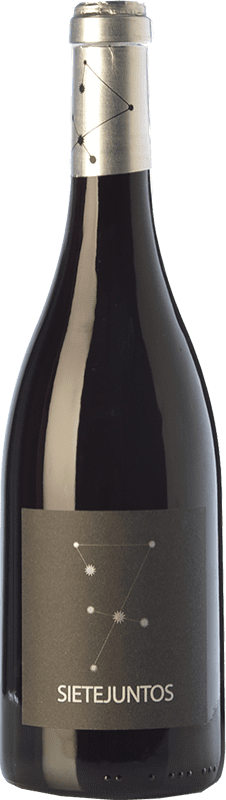 24,95 € Free Shipping | Red wine Microbio Ismael Gozalo Sietejuntos Crianza Spain Merlot Bottle 75 cl