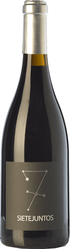 25,95 € Spedizione Gratuita | Vino Rosso Microbio Ismael Gozalo Sietejuntos Crianza — Invecchiato in Botte Spagna Syrah Bottiglia 75 cl