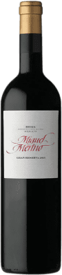 37,95 € Free Shipping | Red wine Miguel Merino Grand Reserve D.O.Ca. Rioja The Rioja Spain Tempranillo, Graciano Bottle 75 cl