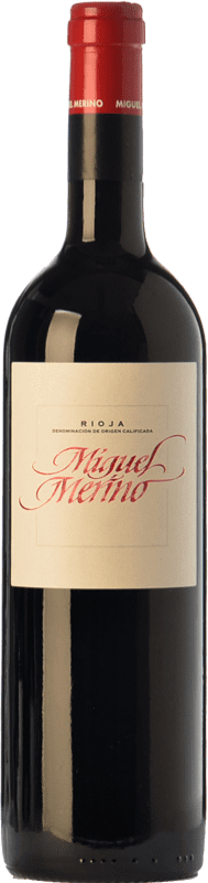 31,95 € Envio grátis | Vinho tinto Miguel Merino Reserva D.O.Ca. Rioja La Rioja Espanha Tempranillo, Graciano Garrafa 75 cl