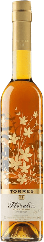 10,95 € Бесплатная доставка | Сладкое вино Torres Floralis Moscatel Oro Испания Muscat of Alexandria бутылка Medium 50 cl