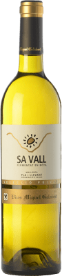 21,95 € Free Shipping | White wine Miquel Gelabert Sa Vall Selecció Privada Aged D.O. Pla i Llevant Balearic Islands Spain Viognier, Giró Blanco Bottle 75 cl