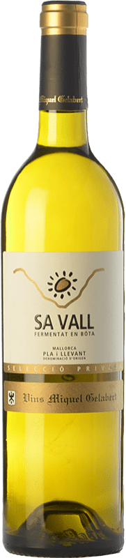 39,95 € Spedizione Gratuita | Vino Bianco Miquel Gelabert Sa Vall Privada Selezione Crianza — Invecchiato in Botte D.O. Pla i Llevant Isole Baleari Spagna Viognier, Giró Bottiglia 75 cl