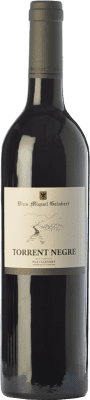 15,95 € Free Shipping | Red wine Miquel Gelabert Torrent Negre Crianza D.O. Pla i Llevant Balearic Islands Spain Merlot, Syrah, Cabernet Sauvignon Bottle 75 cl