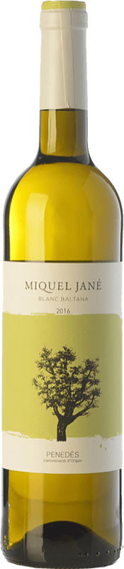 6,95 € Free Shipping | White wine Miquel Jané Baltana Blanc Crianza D.O. Penedès Catalonia Spain Macabeo, Sauvignon White, Parellada Bottle 75 cl