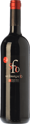11,95 € Free Shipping | Red wine Miquel Oliver Ses Ferritges Aged D.O. Pla i Llevant Balearic Islands Spain Merlot, Syrah, Cabernet Sauvignon, Callet Bottle 75 cl