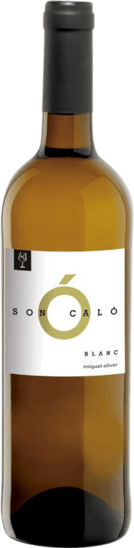 12,95 € Envoi gratuit | Vin blanc Miquel Oliver Son Caló Blanc D.O. Pla i Llevant Îles Baléares Espagne Premsal Bouteille 75 cl