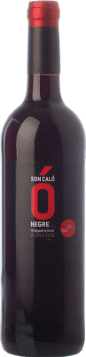 8,95 € Free Shipping | Red wine Miquel Oliver Son Caló Negre Joven D.O. Pla i Llevant Balearic Islands Spain Callet, Fogoneu Bottle 75 cl