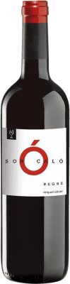 9,95 € Spedizione Gratuita | Vino rosso Miquel Oliver Son Caló Negre Giovane D.O. Pla i Llevant Isole Baleari Spagna Callet, Fogoneu Bottiglia 75 cl