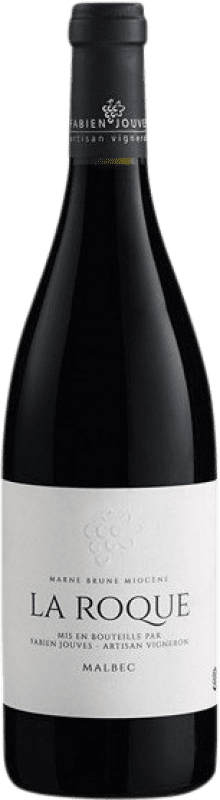 21,95 € Envio grátis | Vinho tinto Mas del Périé Fabien Jouves La Roque Rouge A.O.C. Cahors França Malbec Garrafa 75 cl