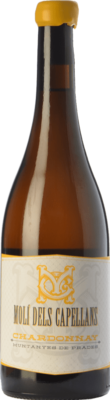 19,95 € Spedizione Gratuita | Vino bianco Molí dels Capellans Crianza D.O. Conca de Barberà Catalogna Spagna Chardonnay Bottiglia 75 cl