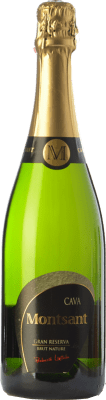 13,95 € 送料無料 | 白スパークリングワイン Monastell Montsant ブルットの自然 グランド・リザーブ D.O. Cava カタロニア スペイン Macabeo, Xarel·lo, Parellada ボトル 75 cl