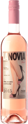 8,95 € Free Shipping | Rosé wine Vitivinícola del Mediterráneo La Novia Ideal D.O. Valencia Valencian Community Spain Bobal Bottle 75 cl
