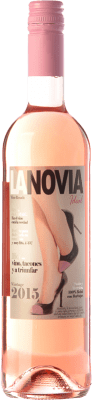 8,95 € Kostenloser Versand | Roséwein Vitivinícola del Mediterráneo La Novia Ideal D.O. Valencia Valencianische Gemeinschaft Spanien Bobal 75 cl