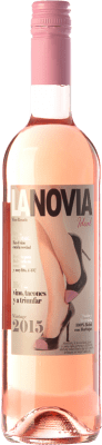 8,95 € 免费送货 | 玫瑰酒 Vitivinícola del Mediterráneo La Novia Ideal D.O. Valencia 巴伦西亚社区 西班牙 Bobal 瓶子 75 cl