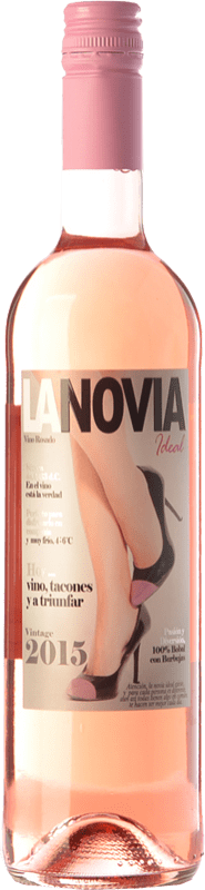 6,95 € Kostenloser Versand | Roséwein Vitivinícola del Mediterráneo La Novia Ideal D.O. Valencia Valencianische Gemeinschaft Spanien Bobal Flasche 75 cl