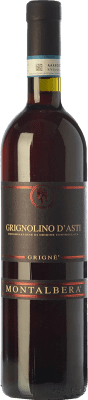 8,95 € Free Shipping | Red wine Montalbera Grignè D.O.C. Grignolino d'Asti Piemonte Italy Grignolino Bottle 75 cl