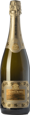 46,95 € Spedizione Gratuita | Spumante Bianco Monte Rossa Sansevè Satèn D.O.C.G. Franciacorta lombardia Italia Chardonnay 75 cl