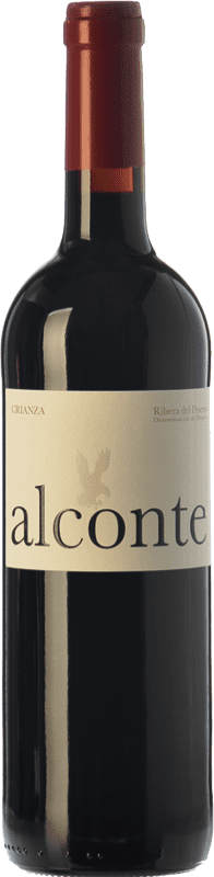 12,95 € Free Shipping | Red wine Montecastro Alconte Crianza D.O. Ribera del Duero Castilla y León Spain Tempranillo Bottle 75 cl