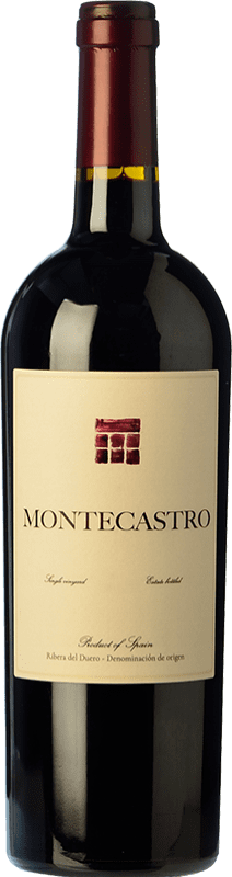 27,95 € Free Shipping | Red wine Montecastro Crianza D.O. Ribera del Duero Castilla y León Spain Tempranillo, Merlot Bottle 75 cl