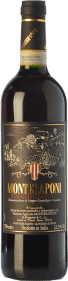 74,95 € Free Shipping | Red wine Monteraponi Campitello Riserva Reserva D.O.C.G. Chianti Classico Tuscany Italy Sangiovese, Colorino, Canaiolo Bottle 75 cl