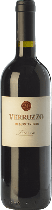 21,95 € Envío gratis | Vino tinto Monteverro Verruzzo I.G.T. Toscana Toscana Italia Merlot, Cabernet Sauvignon, Sangiovese, Cabernet Franc Botella 75 cl