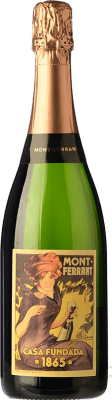 15,95 € 免费送货 | 白起泡酒 Mont-Ferrant La Señora Brut Nature D.O. Cava 加泰罗尼亚 西班牙 Macabeo, Xarel·lo, Chardonnay, Parellada 瓶子 75 cl
