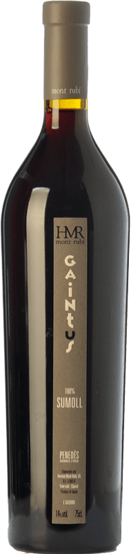 45,95 € Бесплатная доставка | Красное вино Mont-Rubí Gaintus Vertical старения D.O. Penedès Каталония Испания Sumoll бутылка 75 cl
