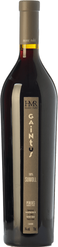 48,95 € Free Shipping | Red Wine Mont-Rubí Gaintus Vertical Crianza — Aged D.O. Penedès Catalonia Spain Sumoll 75 cl