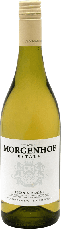 16,95 € Kostenloser Versand | Weißwein Morgenhof Alterung I.G. Stellenbosch Stellenbosch Südafrika Chenin Weiß Flasche 75 cl