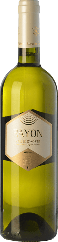 14,95 € Бесплатная доставка | Белое вино Morgex et la Salle Cave du Vin Blanc Rayon D.O.C. Valle d'Aosta Валле д'Аоста Италия Prié White бутылка 75 cl