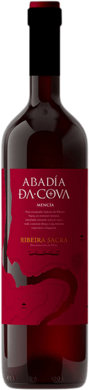 12,95 € Free Shipping | Red wine Moure Abadía da Cova Joven D.O. Ribeira Sacra Galicia Spain Mencía Bottle 75 cl