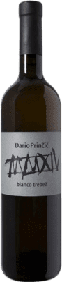 66,95 € Envio grátis | Vinho Branco Dario Princic Trebez I.G. Vino da Tavola Friuli-Venezia Giulia Itália Chardonnay, Pinot Cinzento, Sauvignon Eco — Biológico 75 cl