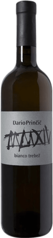 56,95 € Envio grátis | Vinho branco Dario Princic Trebez I.G. Vino da Tavola Friuli-Venezia Giulia Itália Chardonnay, Sauvignon Branca, Pinot Cinza Garrafa 75 cl