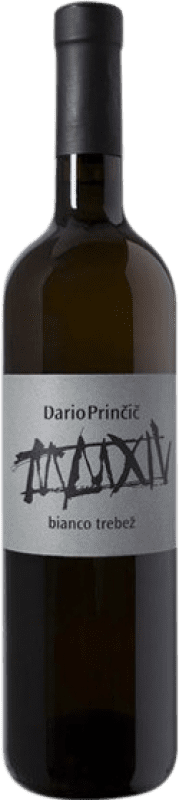 45,95 € Spedizione Gratuita | Vino bianco Dario Princic Trebez I.G. Vino da Tavola Friuli-Venezia Giulia Italia Chardonnay, Sauvignon Bianca, Pinot Grigio Bottiglia 75 cl