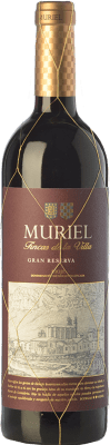 19,95 € Envio grátis | Vinho tinto Muriel Fincas de la Villa Grande Reserva D.O.Ca. Rioja La Rioja Espanha Tempranillo Garrafa 75 cl