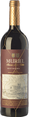 21,95 € Envio grátis | Vinho Tinto Muriel Fincas de la Villa Grande Reserva D.O.Ca. Rioja La Rioja Espanha Tempranillo 75 cl