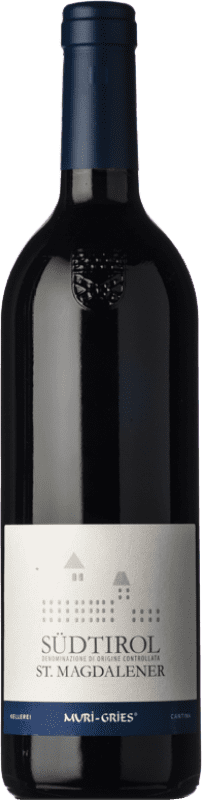 12,95 € Бесплатная доставка | Красное вино Muri-Gries St. Magdalener D.O.C. Alto Adige Трентино-Альто-Адидже Италия Lagrein, Schiava Gentile бутылка 75 cl