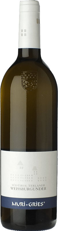 12,95 € Free Shipping | White wine Muri-Gries Weissburgunder D.O.C. Alto Adige Trentino-Alto Adige Italy Pinot White Bottle 75 cl