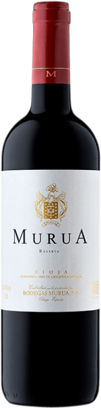 19,95 € Бесплатная доставка | Красное вино Masaveu Murua Резерв D.O.Ca. Rioja Ла-Риоха Испания Tempranillo, Graciano, Mazuelo бутылка 75 cl