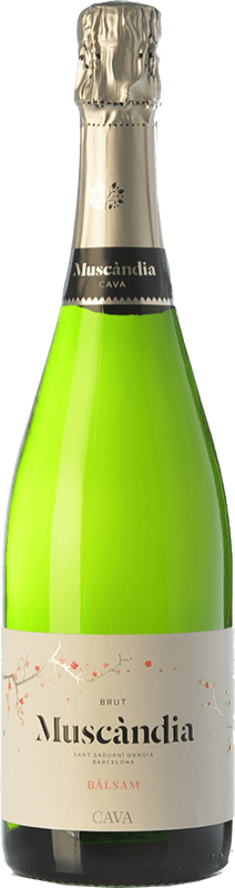 7,95 € Free Shipping | White sparkling Muscàndia Balsam Brut D.O. Cava Catalonia Spain Macabeo, Xarel·lo, Parellada Bottle 75 cl
