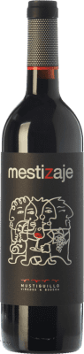 13,95 € Spedizione Gratuita | Vino Rosso Mustiguillo Mestizaje Giovane D.O.P. Vino de Pago El Terrerazo Comunità Valenciana Spagna Tempranillo, Merlot, Garnacha — Grenache, Cabernet Sauvignon, Bobal Eco — Biologico 75 cl