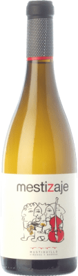 13,95 € Free Shipping | White wine Mustiguillo Mestizaje D.O.P. Vino de Pago El Terrerazo Valencian Community Spain Malvasía, Viognier, Merseguera Bottle 75 cl