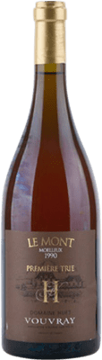 92,95 € Envio grátis | Vinho doce Huet Le Mont Moelleux Premier Trie A.O.C. Vouvray Loire França Chenin Branco Garrafa 75 cl